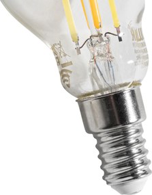Sada 5 inteligentných LED žiaroviek E14 P45 číra 4,2 W 470 lm 2700 – 6500 K