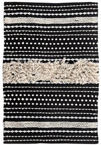 Koberec bavlnený Cavan 0,8/1,5 CC-311 čierny