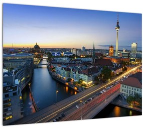 Sklenený obraz Berlína (70x50 cm)
