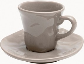 Šálky na kávu's podšálkami Organic, 4 ks