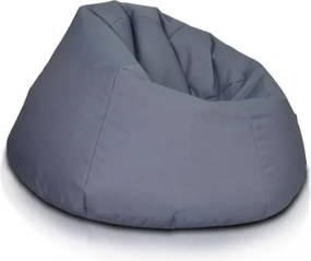 Sedací vak guľa Maxi polyester TiaHome - sivá