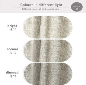 Béžová ženilková rozkladacia/s úložným priestorom rohová pohovka (pravý roh/s leňoškou) Leon – Maison de Rêve