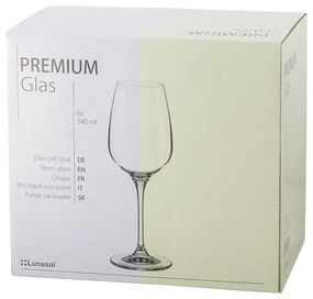 Poháre Sauvignon blanc 340 ml set 6 ks - Premium Glas Crystal - 321800