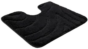 Sada kúpeľňových koberčekov SUPREME WAVES vlny, čierna