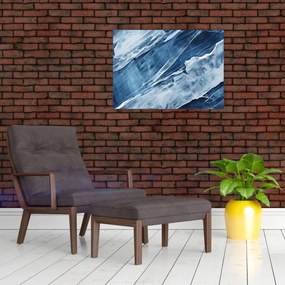 Sklenený obraz - Detail maľby (70x50 cm)