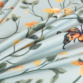 Obliečky z mikrovlákna MONARCH WINGS svetlomodré Rozmer obliečky: 2 ks 70 x 90 cm | 200 x 220 cm