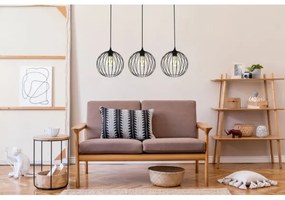 Luster na lanku MATT 3xE27/60W/230V