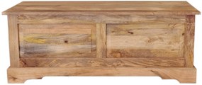 furniture-nabytek.cz - Drevená truhla 120x45x45 z masívu mango