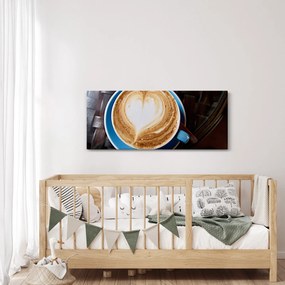 Obraz - Latte Art (120x50 cm)