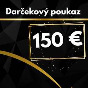 Elektronický darčekový poukaz v hodnote 150 €