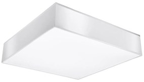Stropné svietidlo Horus, 1x biele plastové tienidlo, (biely plast), (45 cm)