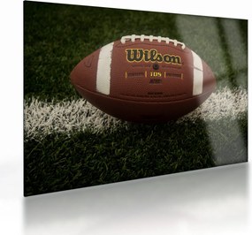 Sklenený obraz - Futbal (70x50 cm)
