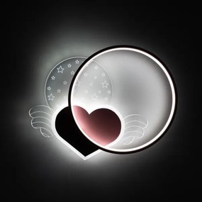 Brilagi - LED detské stropné svietidlo LOVE LED/48W/230V 3000/4500/6000K ružová