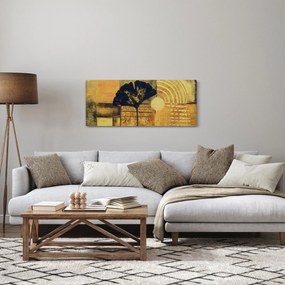 Obraz - List ginkgo (120x50 cm)