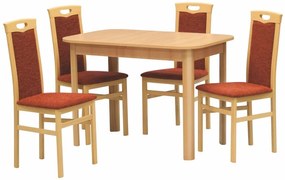 Stima Stôl BONUS Rozklad: Pevný so zásuvkou, Vyberte odtieň ->: Tmavo hnedá