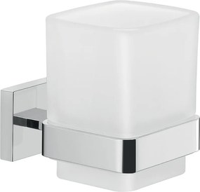 Gedy Gedy, ELBA pohár, mliečne sklo, chróm, A01013