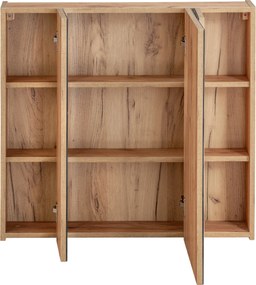 Comad Zrkadlová skrinka bez osvetlenia Capri Oak 80 dub zlatý craft