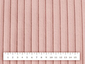 Biante Dekoračná obliečka na vankúš Minky menčester MKM-008 Púdrovo ružová 35 x 45 cm