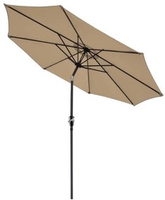 Béžový slnečník bez podstavca Bonami Essentials Sun, ø 300 cm