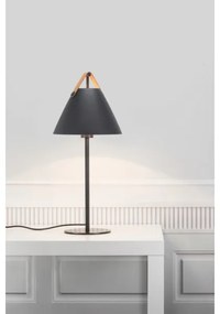 DFTP by Nordlux - Stolná lampa STRAP 1xE27/40W/230V čierna