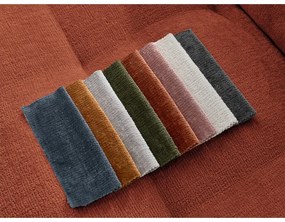 Terakotová ženilková pohovka 237 cm Whesley – Bobochic Paris