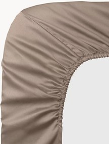 Elastická plachta na kontinentálnu posteľ Ava, bavlnený satén, V 30 cm