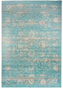 Kusový koberec Alesta tyrkysový 80x200cm