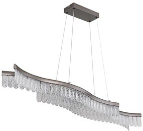 Globo 67348H - LED Luster na lanku JULIET LED/35W/230V 3200K matný chróm