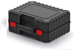 Kistenberg Kufor na náradie s upevňovacími páskami HEAVY čierny 384x335x144