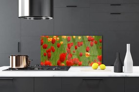 Nástenný panel  Tulipány rastlina 120x60 cm