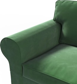 Poťah na sedačku Ektorp (nerozkladá sa, pre 2 osoby) farba produktu zelená látka lesklá, zamatová
