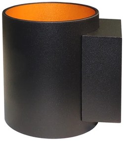 Nástenné svietidlo SQUALLA TUBA 1xG9/50W/230V čierna/zlatá