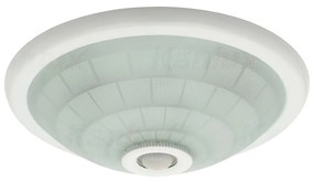 KANLUX Stropné prisadené osvetlenie s čidlom KARLO, 2xE27, 40W, 30cm, okrúhle