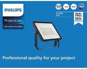 Philips - LED Vonkajší reflektor PROJECTLINE LED/150W/230V IP65 4000K