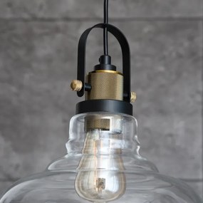 Luster na lanku SINGLE 1xE27/60W/230V