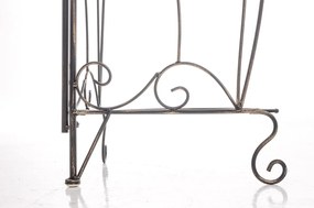 Kovová polica regál Irm - Bronzová