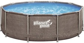 Bazén s rámovou konštrukciou Planet Pool FRAME RATAN 305 x 91 cm