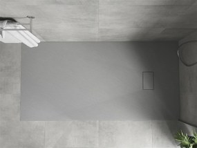 Mexen Hugo, SMC obdĺžniková sprchová vanička 170 x 90 cm, šedá, 42619017