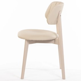 MARY UP DREVENÁ STOLIČKA beige