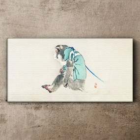 Obraz na plátne Moderné zvieracie opice