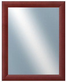 DANTIK - Zrkadlo v rámu, rozmer s rámom 40x50 cm z lišty LEDVINKA vínová (1445)