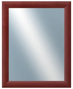 DANTIK - Zrkadlo v rámu, rozmer s rámom 40x50 cm z lišty LEDVINKA vínová (1445)