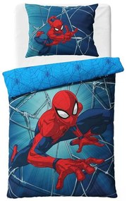 Jerry Fabrics Bavlněné obliečky 140x200 + 70x90 cm - Spider-man Vracia úder