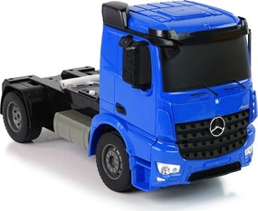 Double E Veľké RC nákladné auto Mercedes Arocs modré 1:20 kontajner 58 cm