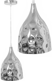 Toolight Toolight, závesná zrkadlová lampa 1xE27 APP278-1CP, strieborná, OSW-00871