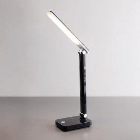 Zuma Line 1949-BK-LED Nabíjacia stolná lampa LED/8W/1200mAh 3000/4500/6000K čierna