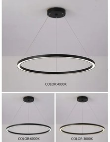 Immax NEO 07158-B80 - LED Stmievateľný luster FINO LED/60W/230V Tuya čierna + DO