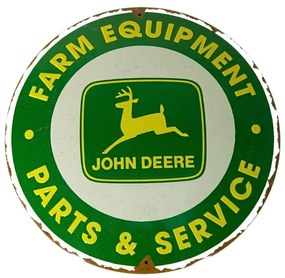 Plechová ceduľa John Deere