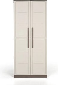Plastová upratovacia skriňa S Line, 700 x 390 x 1650 mm