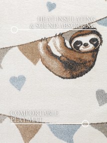 Villeroy & Boch, Detský kusový koberec Villeroy & Boch Boho Kids 106305 Cream Multicolor, 120x170, biela, viacfarebná, detská izba